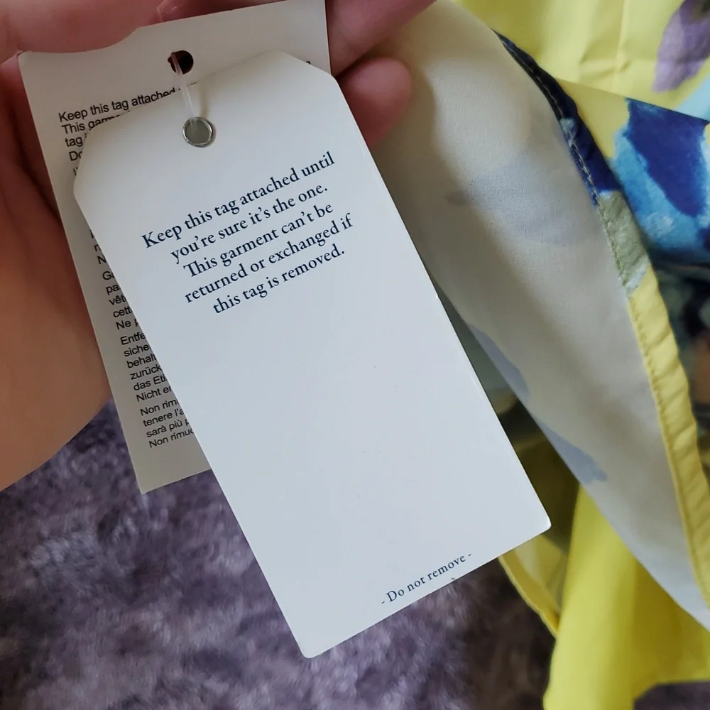 Abercrombie & Fitch Yellow Floral Maxi Sundress Dress